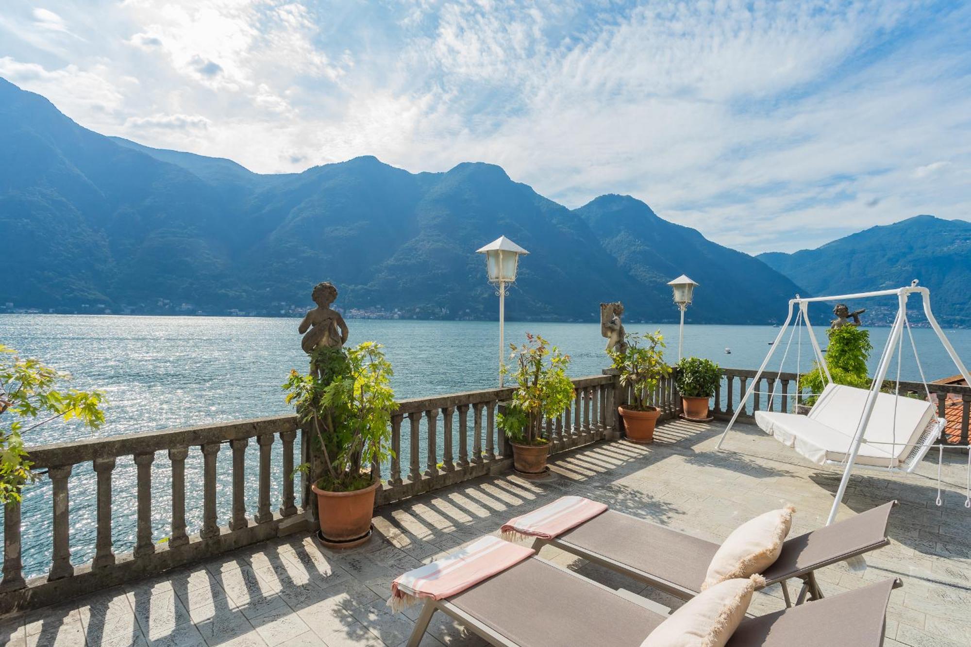Terrace On Orrido Di Waterfall By Rent